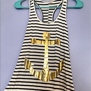 Cute anchor tank
